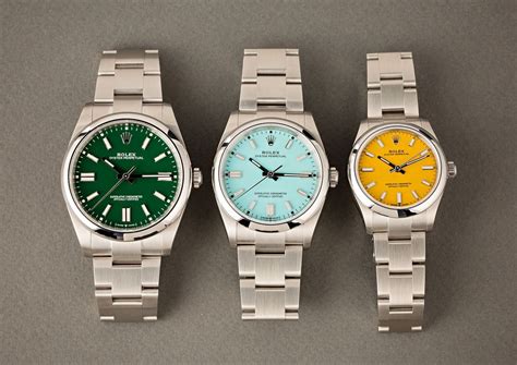 rolex oyster watch bracelet|rolex oyster color chart.